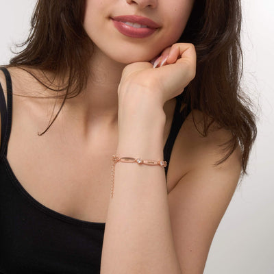 Personalized Bars Crystal Bracelet