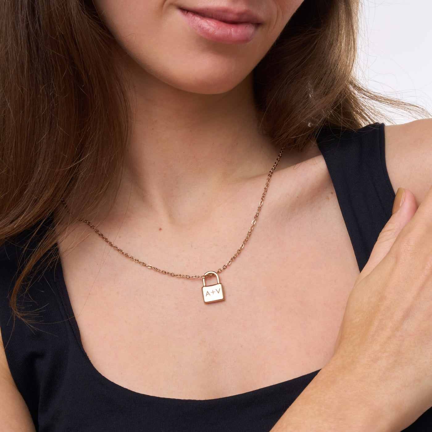 Gepersonaliseerde Slot Ketting