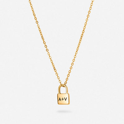 Gepersonaliseerde Slot Ketting