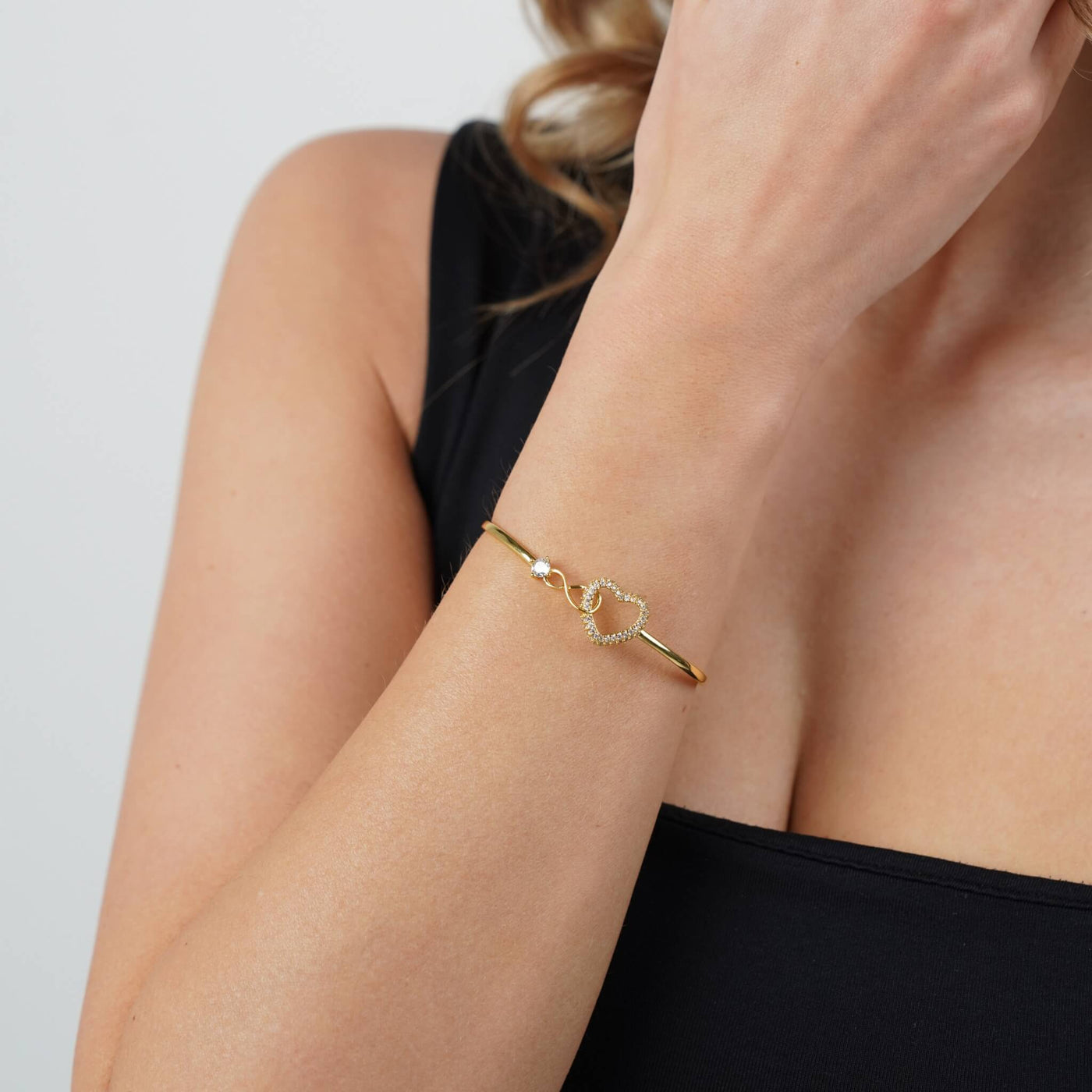 Infinity Love Bracelet Roséguld