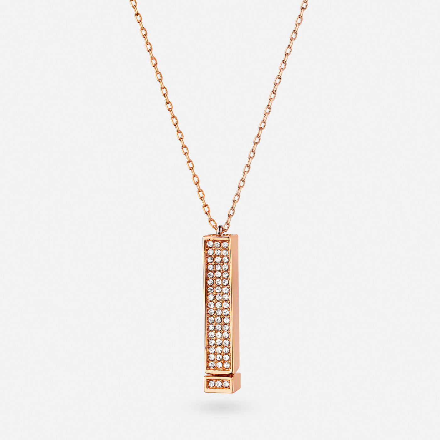 "I Love You" Ketting in Roségoud