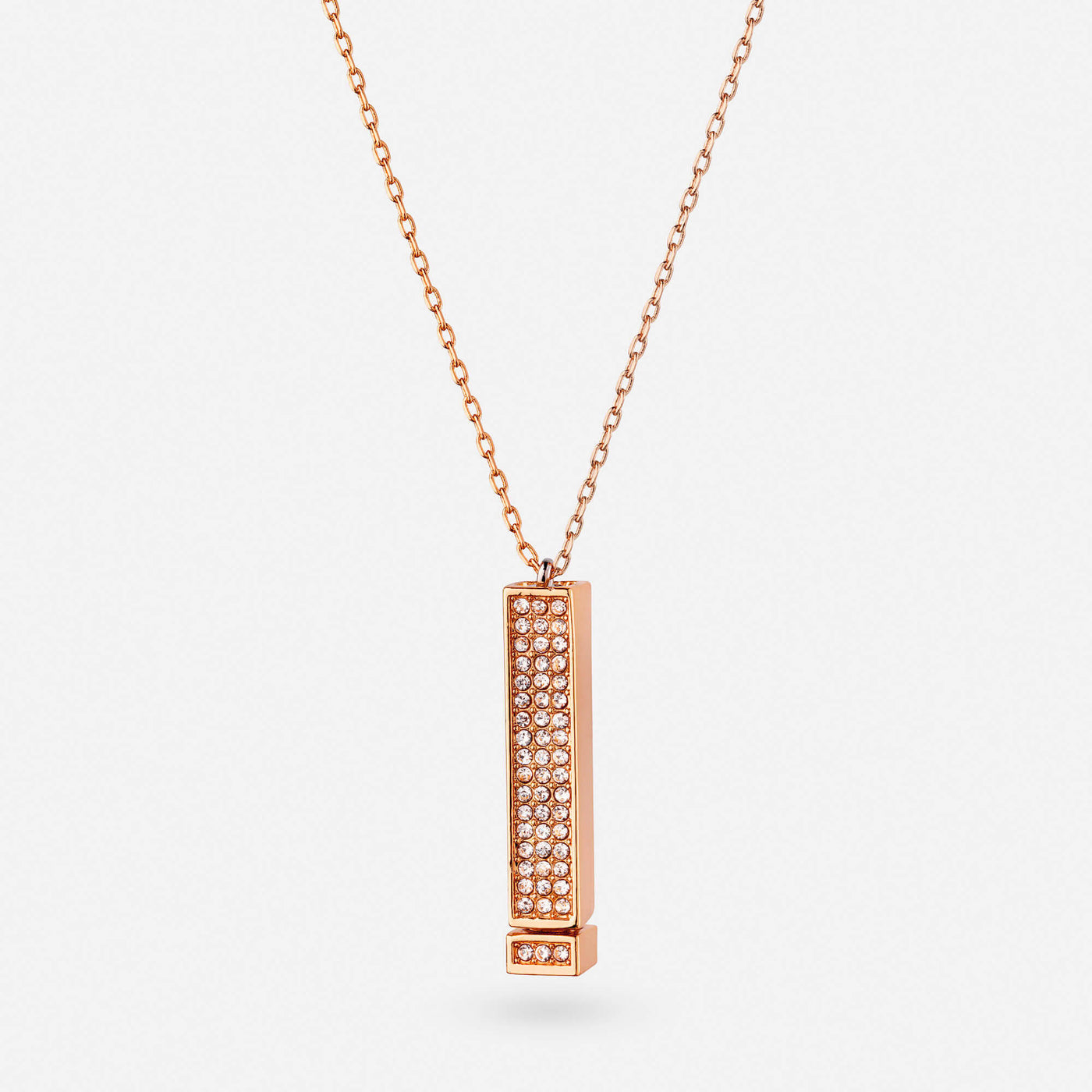 "I Love You" Collana in Oro Rosa